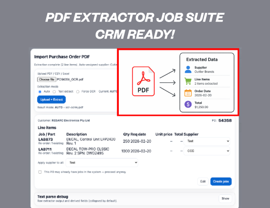 Your Print Partnet Job Suite